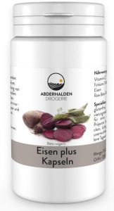 Eisen plus KapselnAbderhalden Drogerie