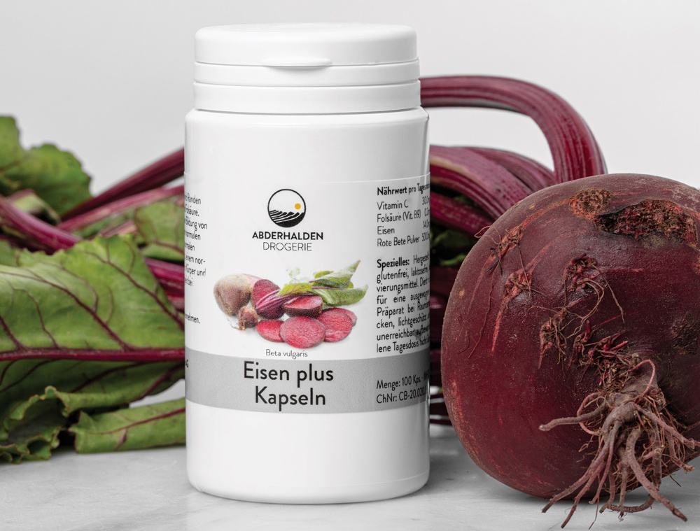 Eisen plus Kapseln | Abderhalden Drogerie