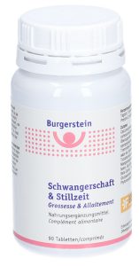 Burgerstein Schwangerschaft & Stillzeit Tabletten | komplettes Multivitamin-Mineralstoffpräparat