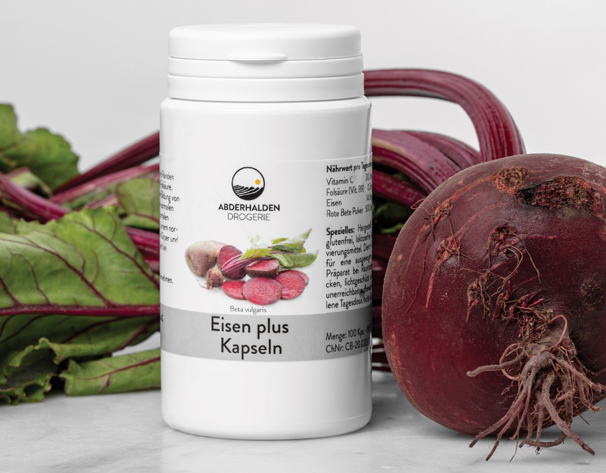 Eisen plus Kapseln | Abderhalden Drogerie