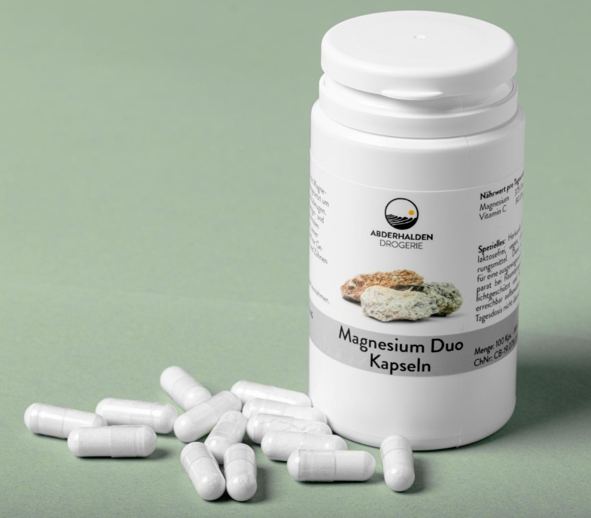 Magnesium Duo Kapseln mit Magnesium und Vitamin C | Abderhalden Drogerie 