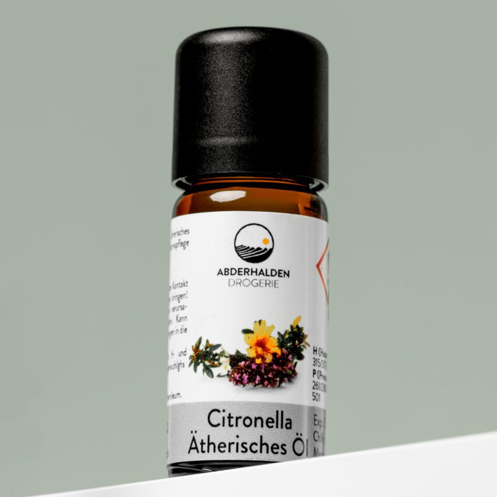 Abderhalden Drogerie Ätherisches Öl Citronella - Saunaaufguss selber machen