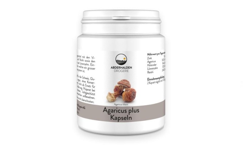 Agaricus-plus-Kapseln 