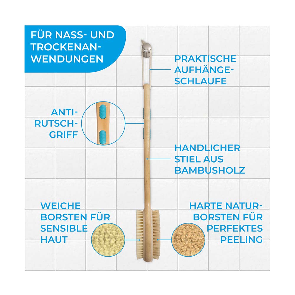 Dusch- und Badebürste