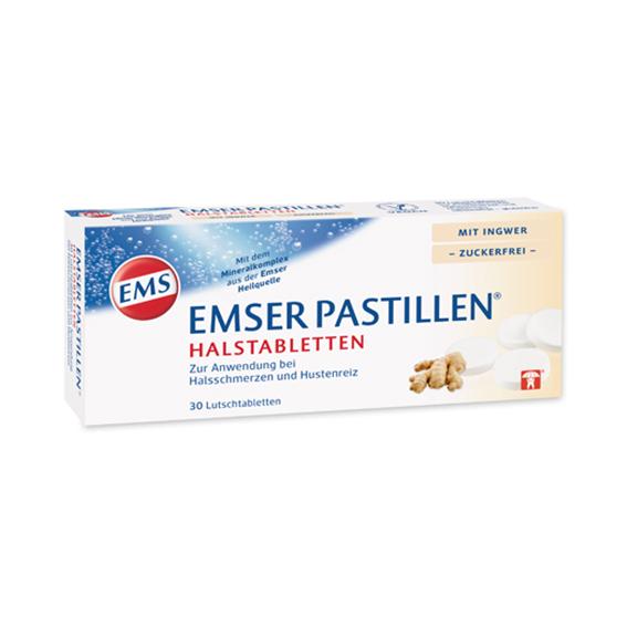 Pastillen zuckerfrei mit Ingwer
