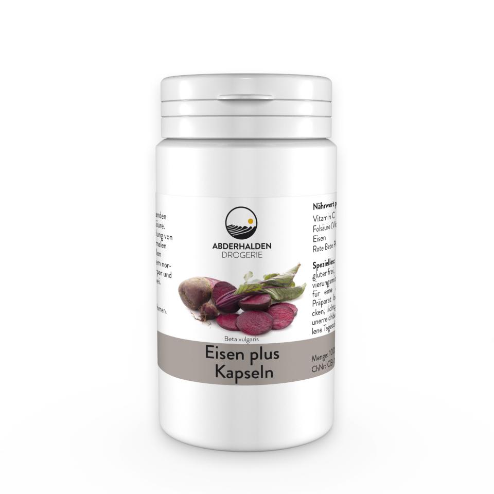 Eisen plus Kapseln