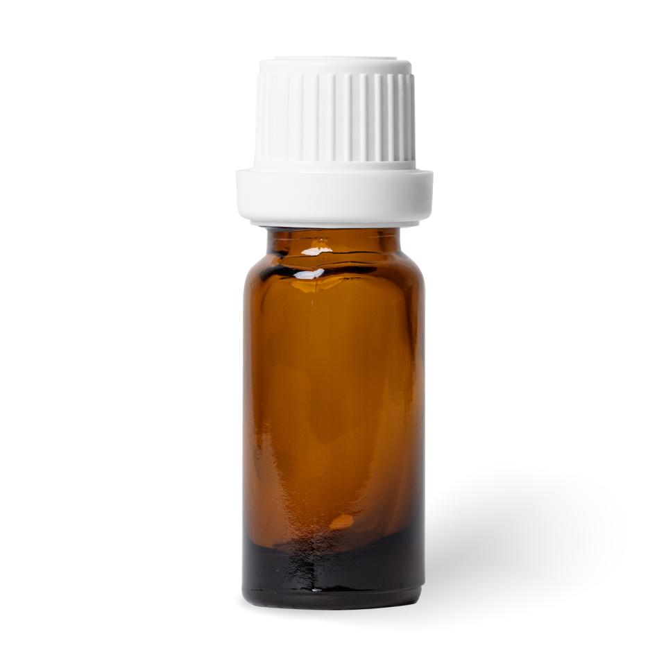 Flasche Glas inkl. Deckel mit Tropfeinsatz