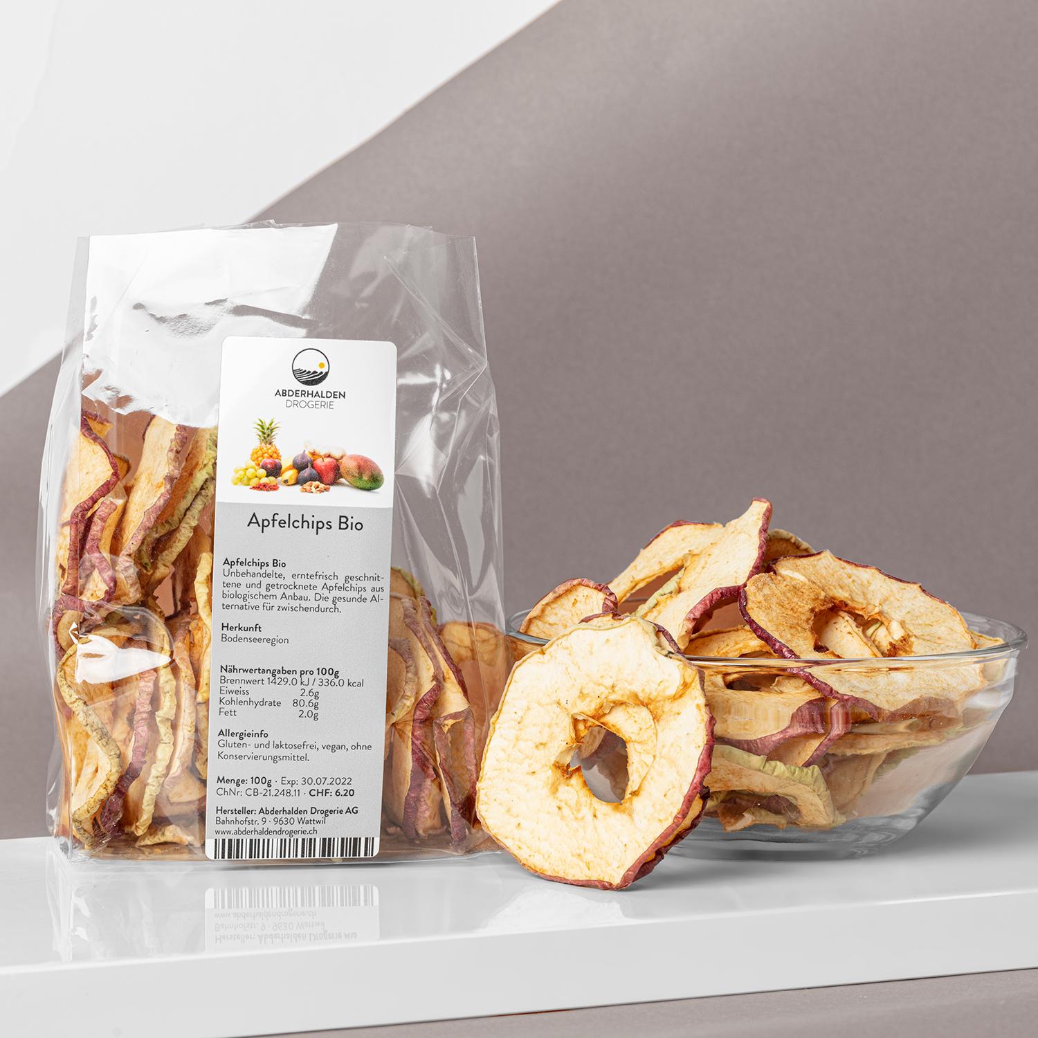 Apfelchips Bio
