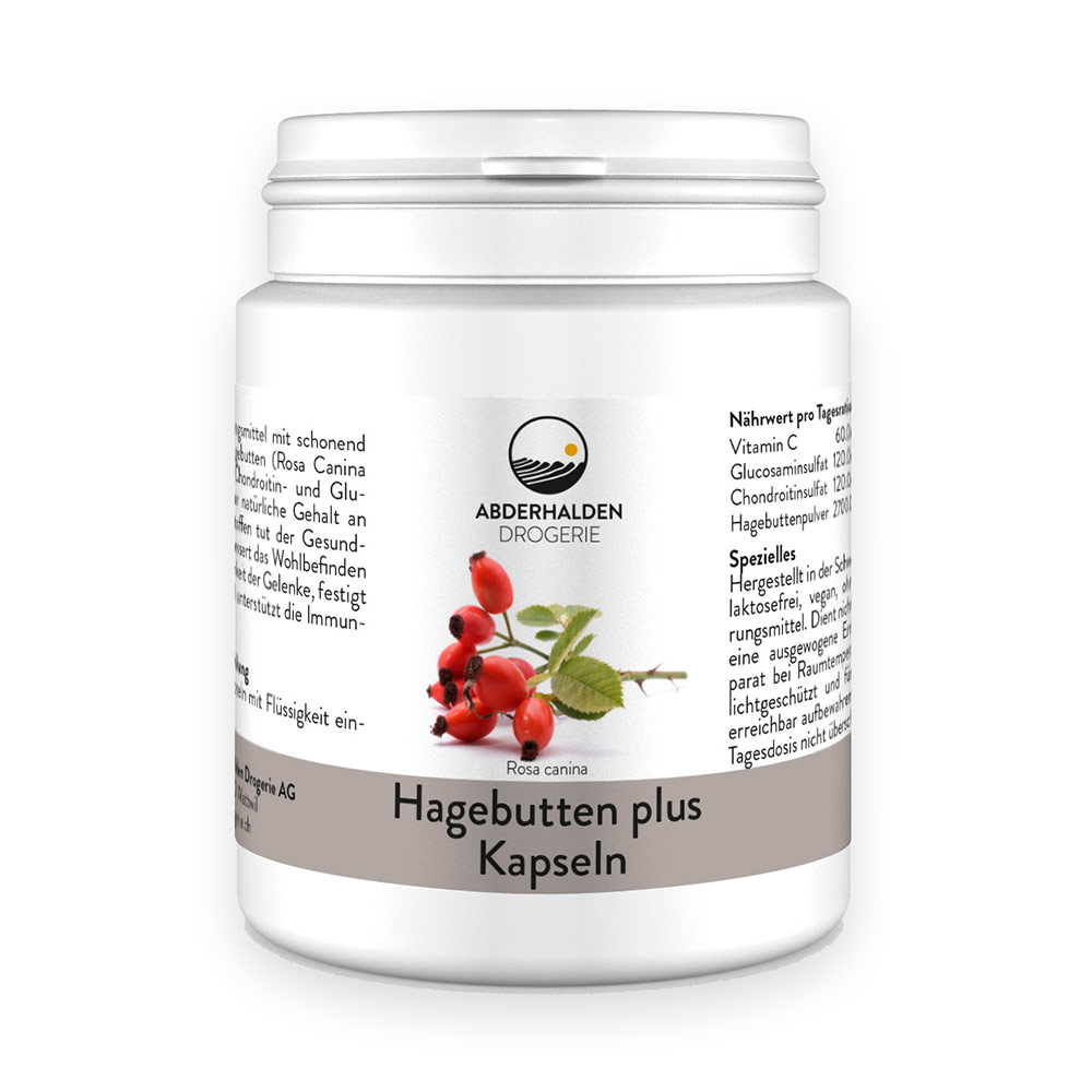 Hagebutten plus Kapseln