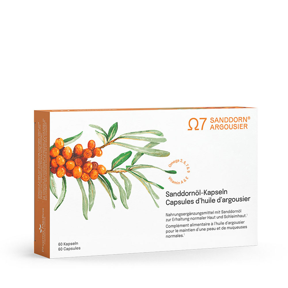 Sanddornöl Omega 7 Kapseln