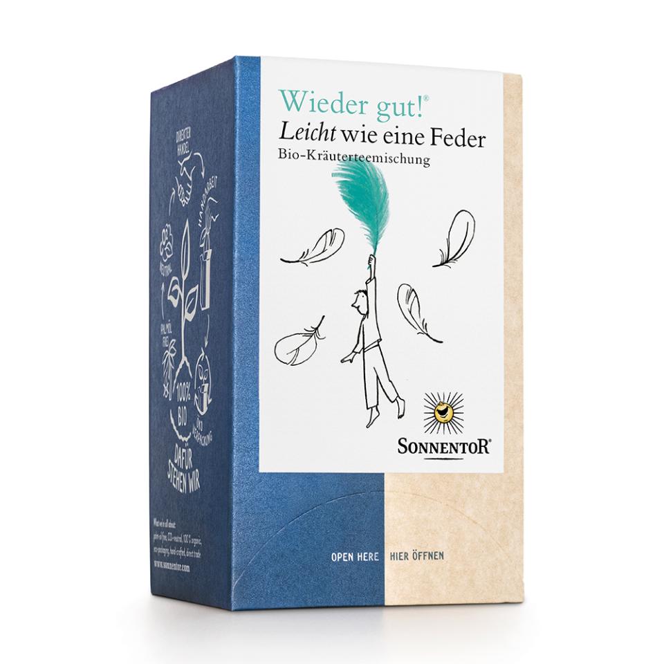 Leicht wie eine Feder Tee