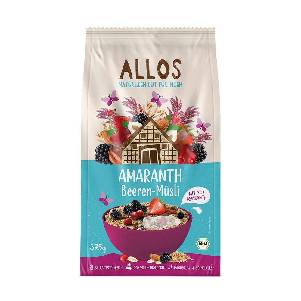 Amaranth Beeren Müsli