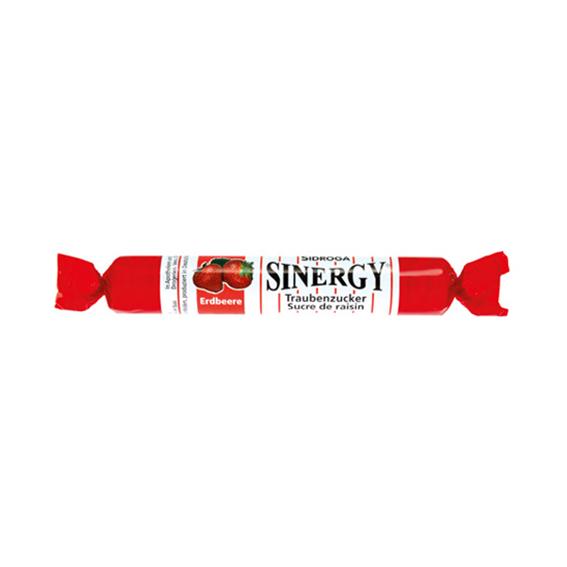 Sinergy Traubenzucker  Rolle Erdbeere