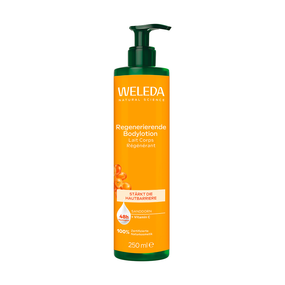 WELEDA Bodylotion regenerierend Sanddorn Fl 250 ml