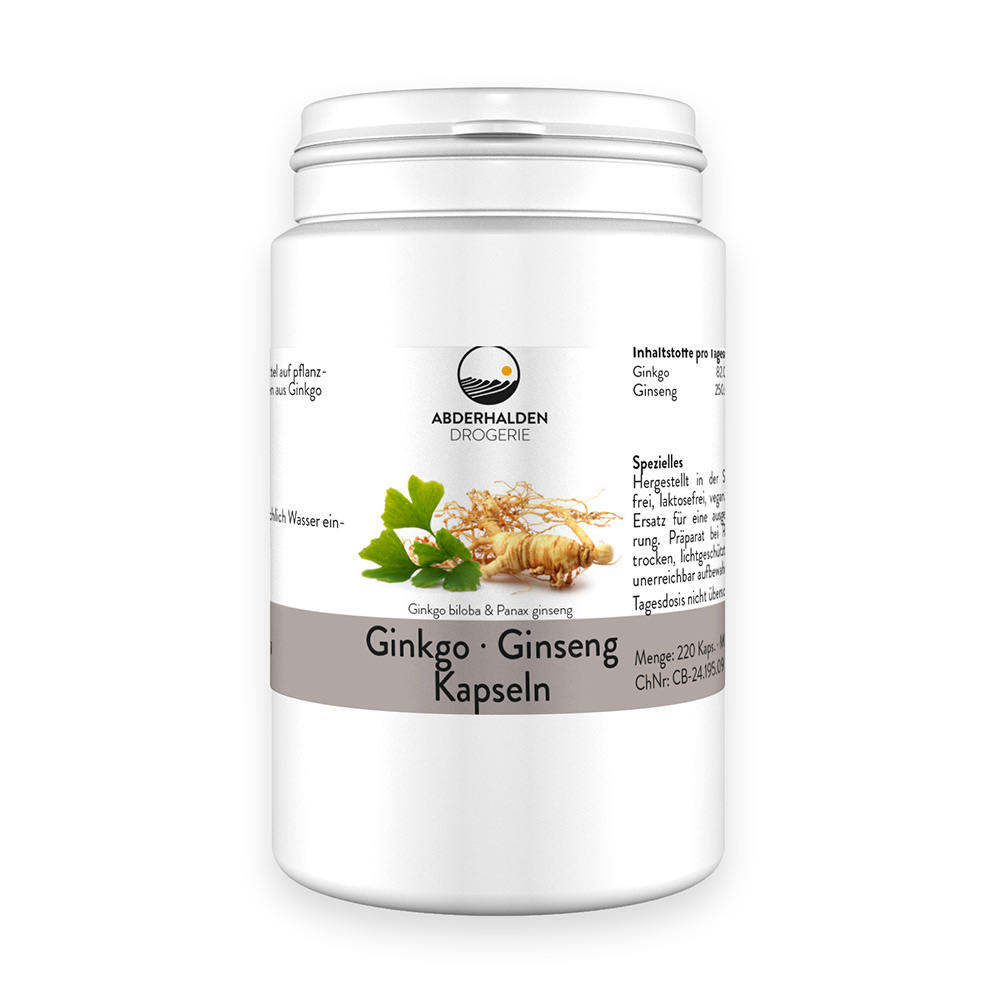 Ginkgo Ginseng Kapseln