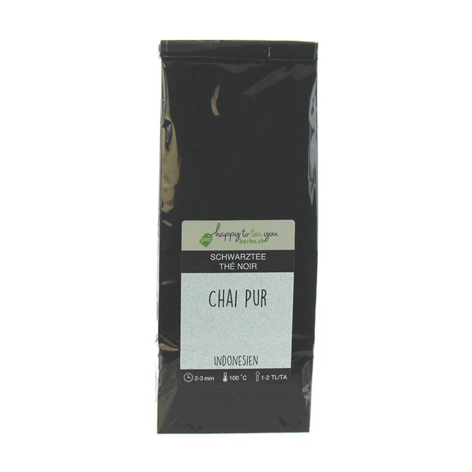 Schwarztee Chai Pur