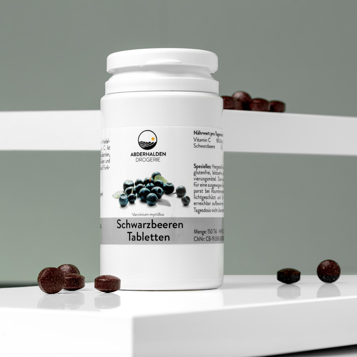 Schwarzbeeren Tabletten