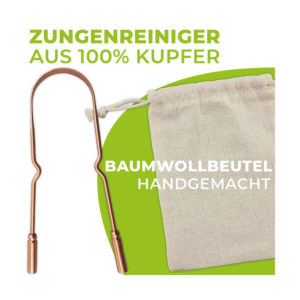 Zungenreiniger Kupfer