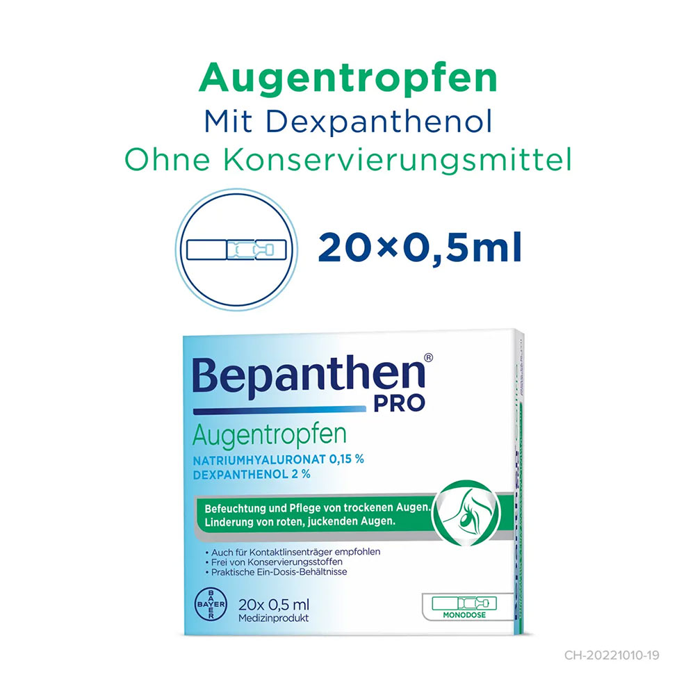 Pro Augentropfen Monodosen