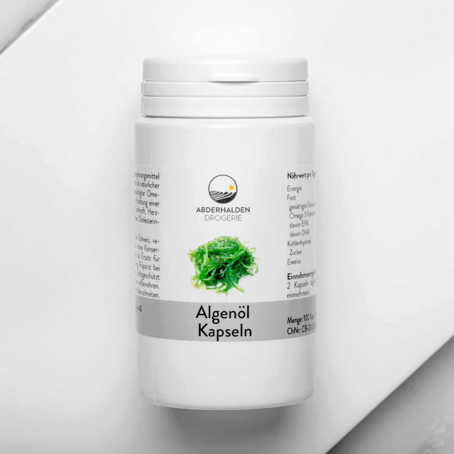 Algenöl Kapseln