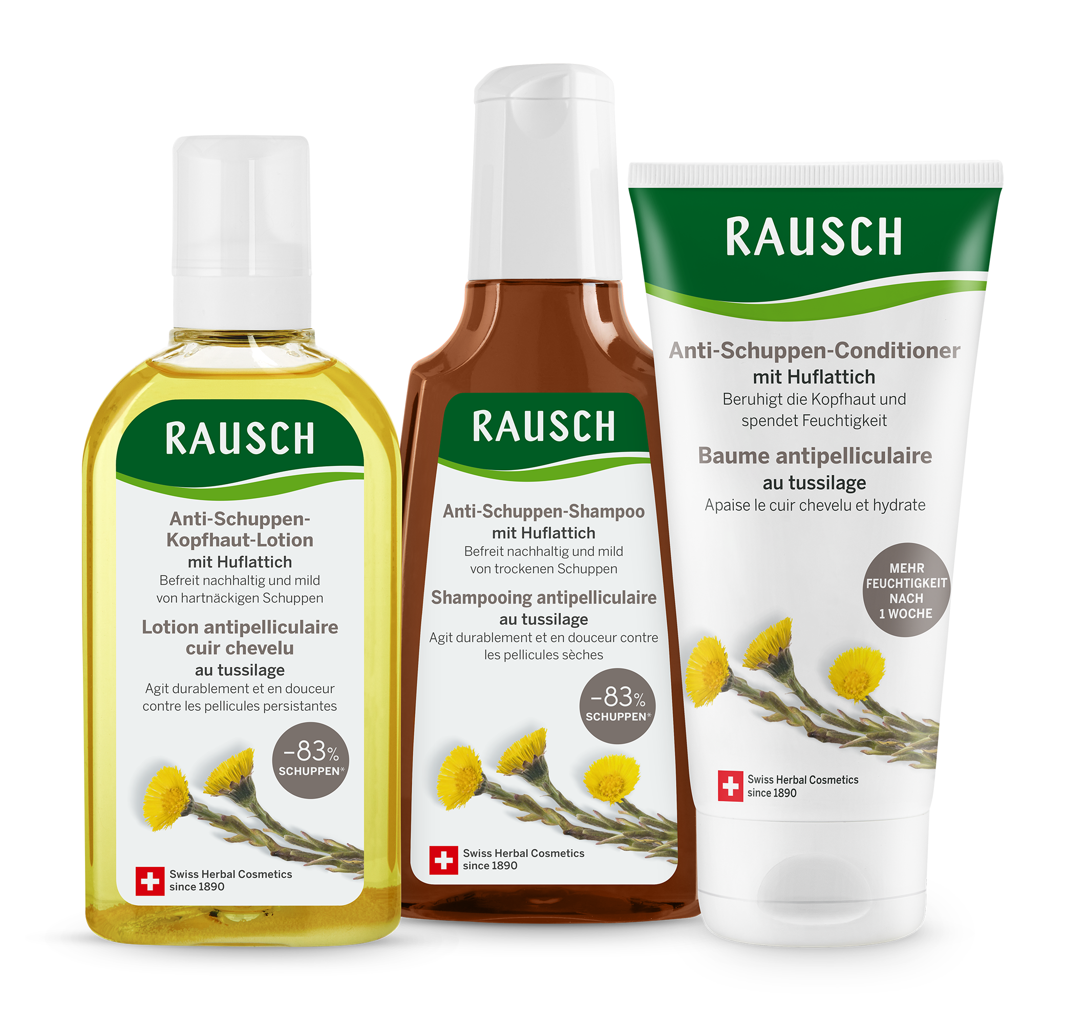 Anti Schuppen Conditioner mit Huflattich