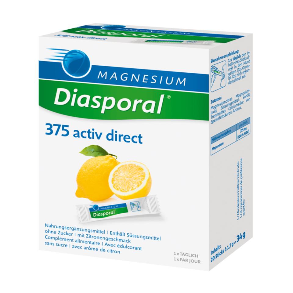 Magnesium Activ Direct Zitrone