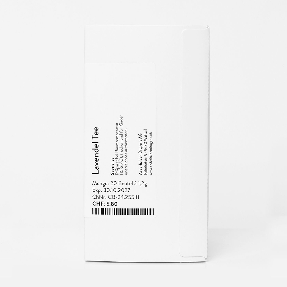 Lavendel Tee Portionenbeutel Bio