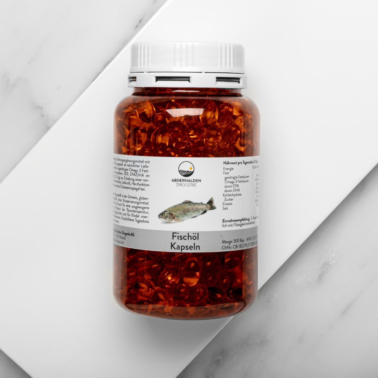 Fischöl Kapseln