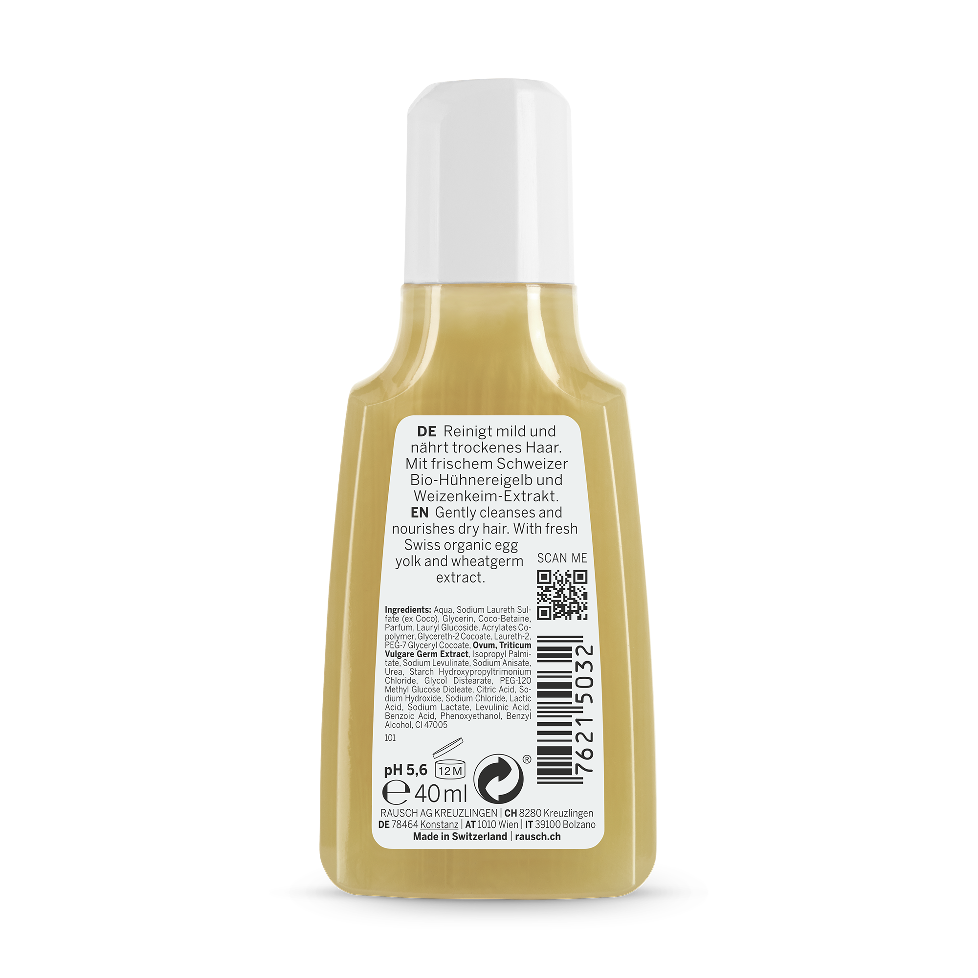 Nähr Shampoo mit Ei-Öl