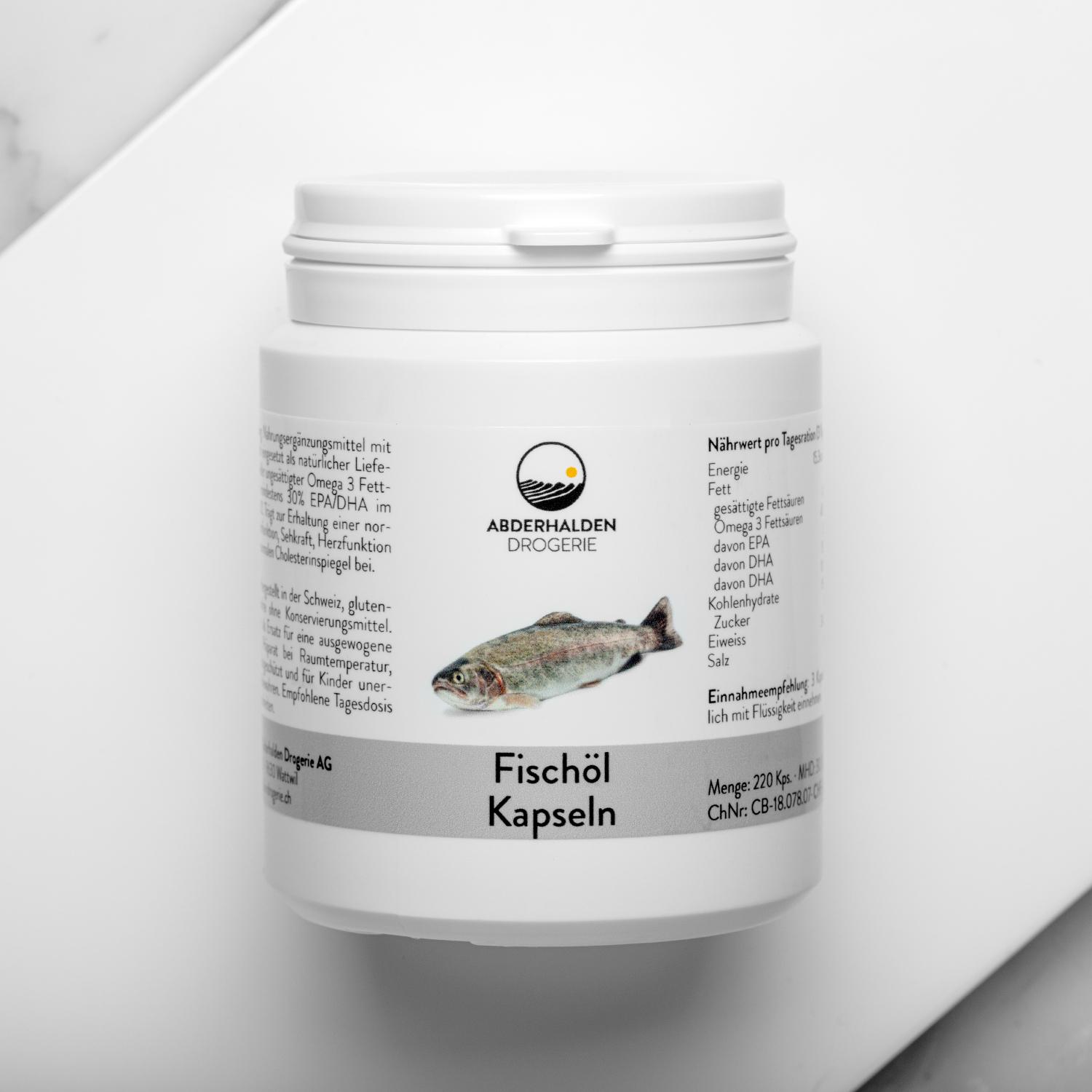 Fischöl Kapseln