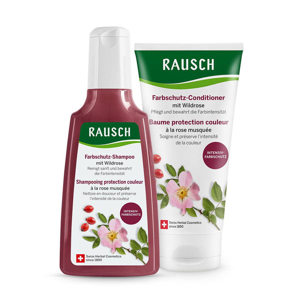 Farbschutz Shampoo mit Wildrose