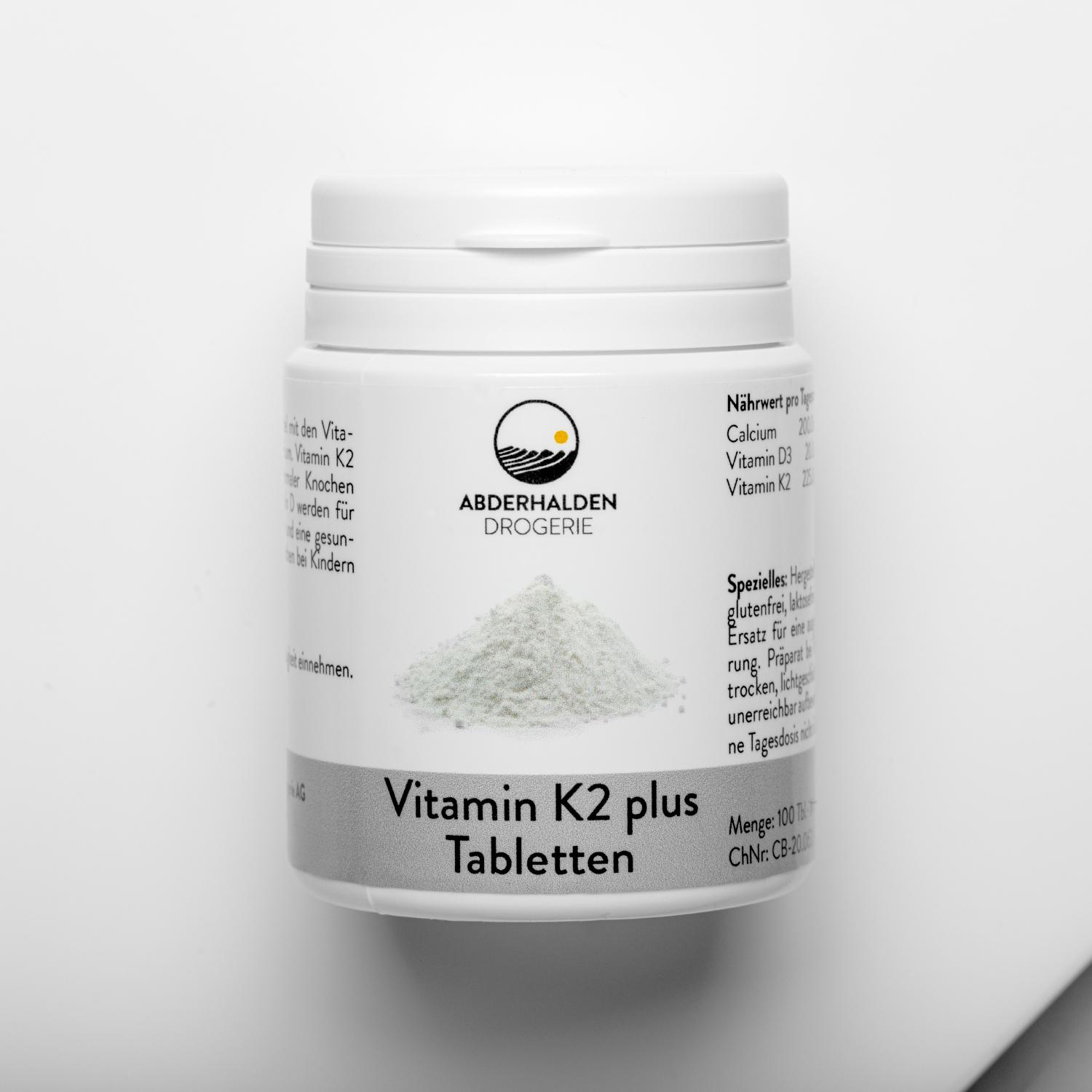 Vitamin K2 Plus Tabletten