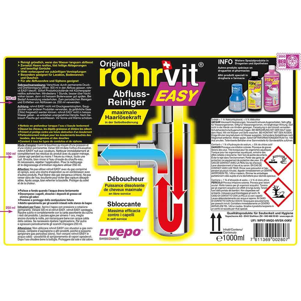 Rohrvit Easy Abflussreiniger