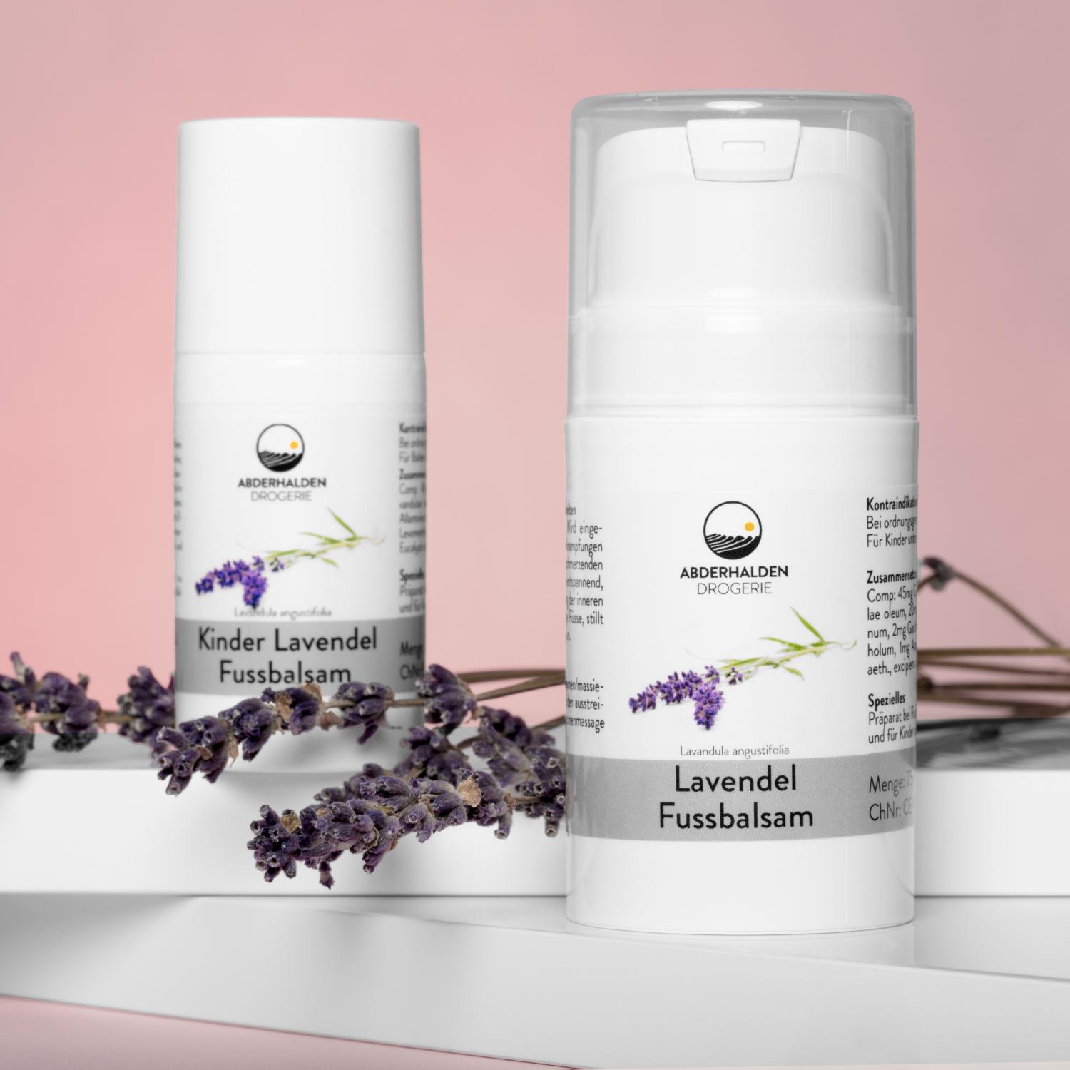 Lavendel Fussbalsam