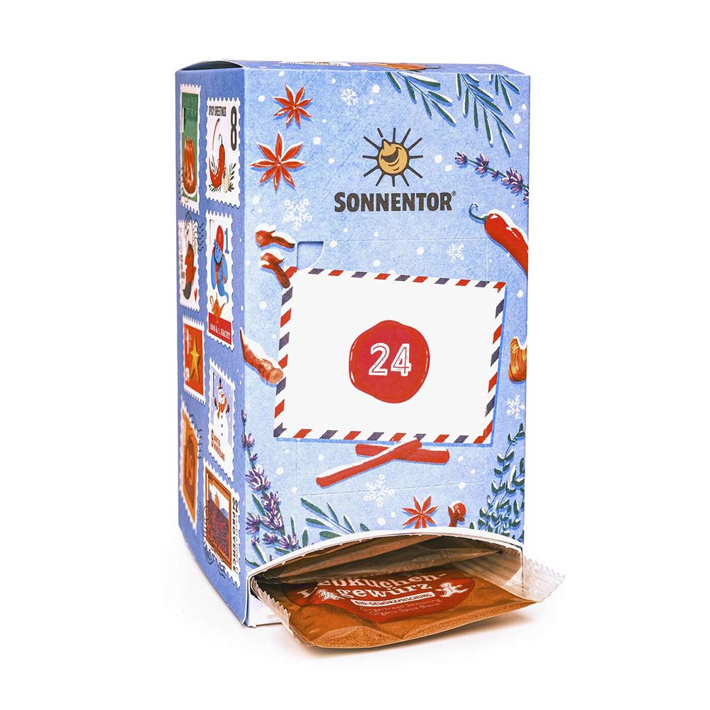 Gewürz Adventkalender Bio