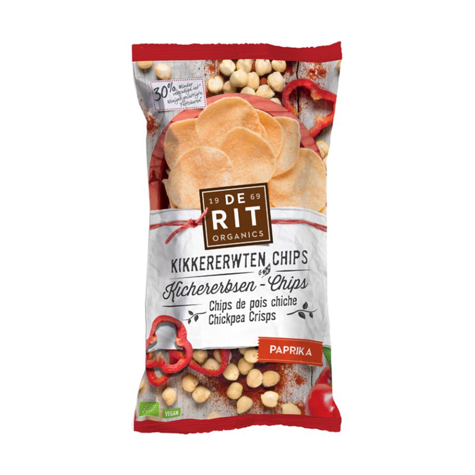 Kichererbsen-Chips Paprika Bio