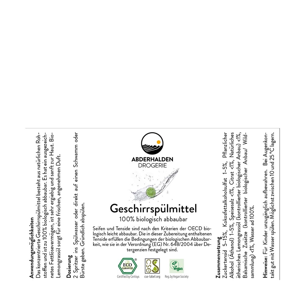Geschirrspülmittel