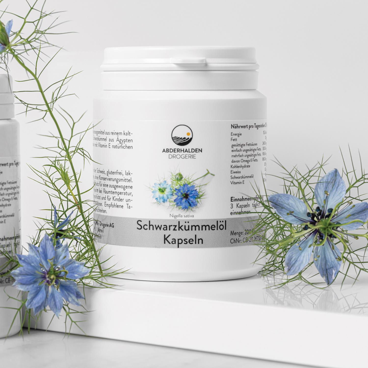 Schwarzkümmelöl Kapseln