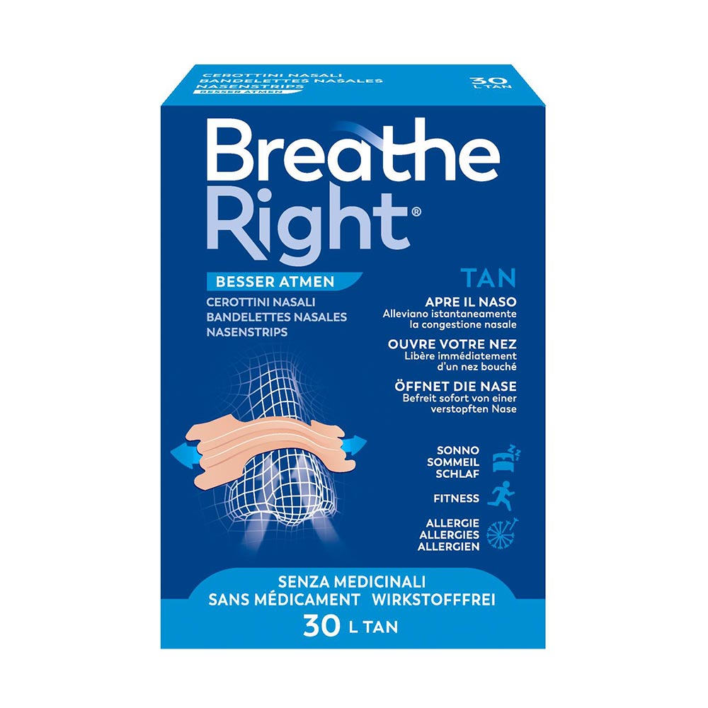 Breathe Right Nasenpflaster Tan Gr. L