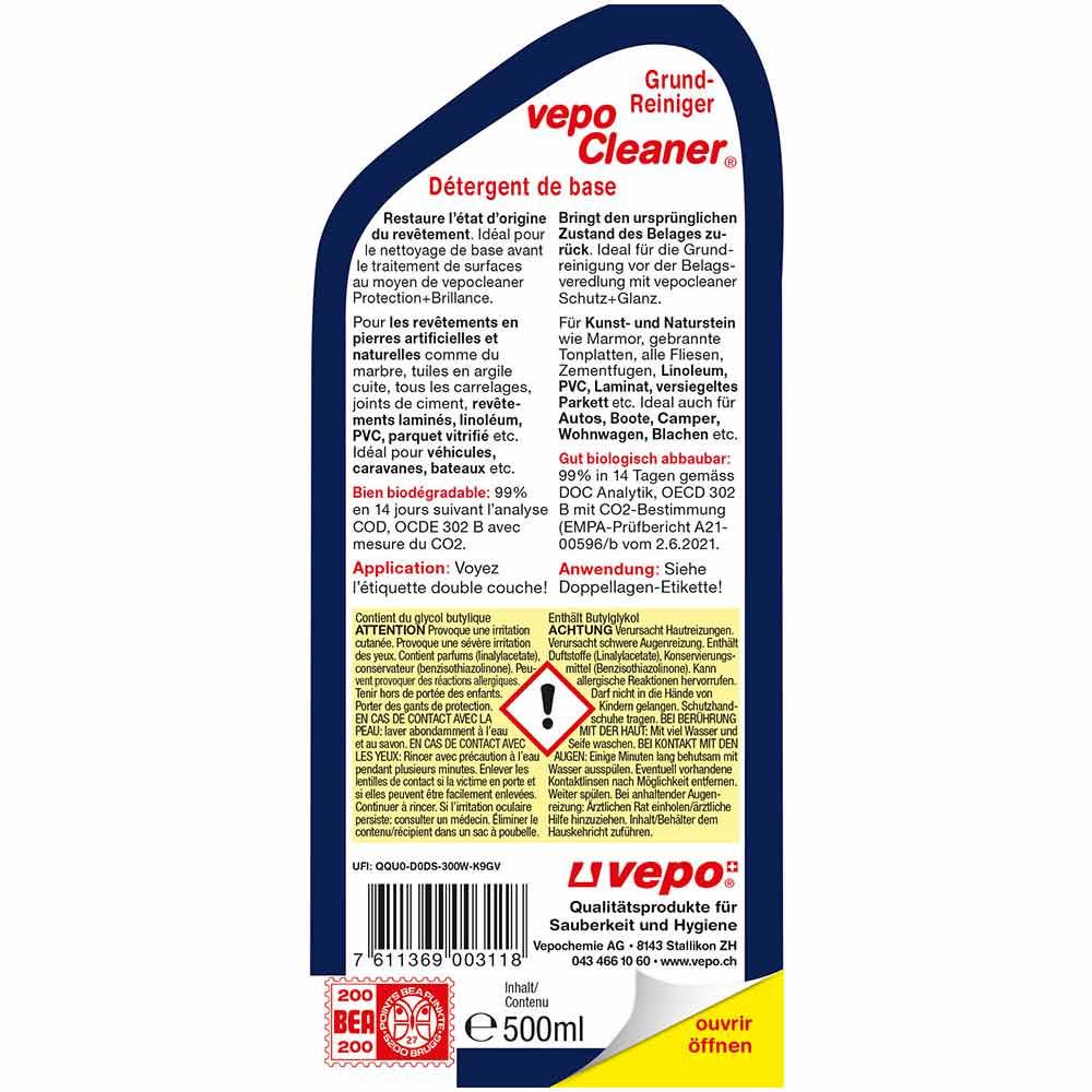 Vepocleaner Grundreiniger