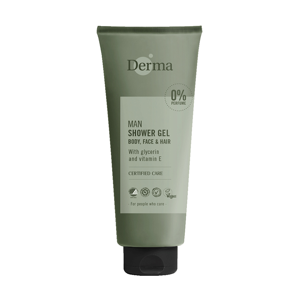 Man Shower Gel Body Face & Hair