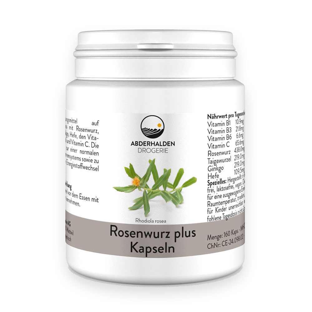 Rosenwurz plus Kapseln