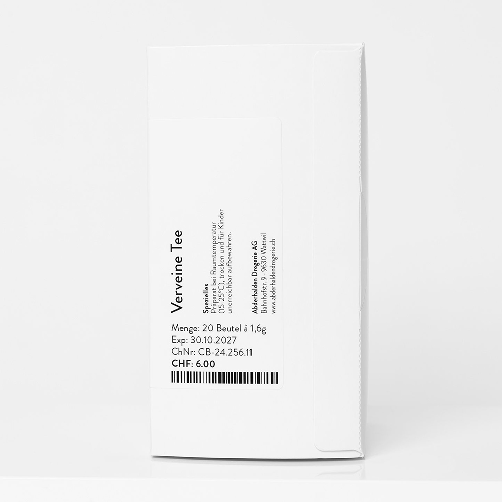 Verveine Tee Bio Portionenbeutel