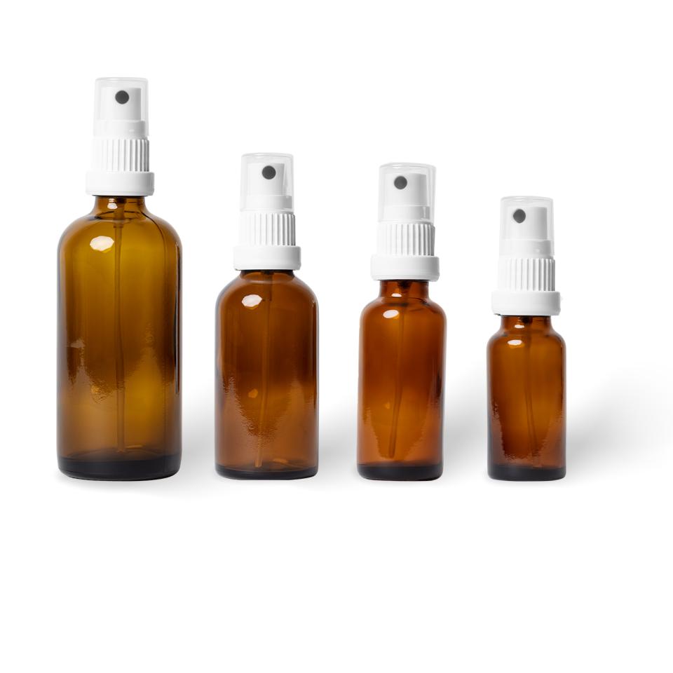 Flasche Glas inkl. Spray