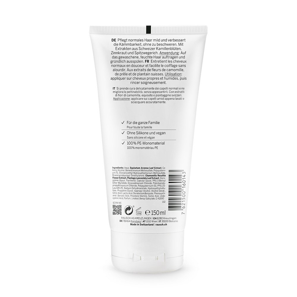 Pflege Conditioner mit Schweizer Kräutern