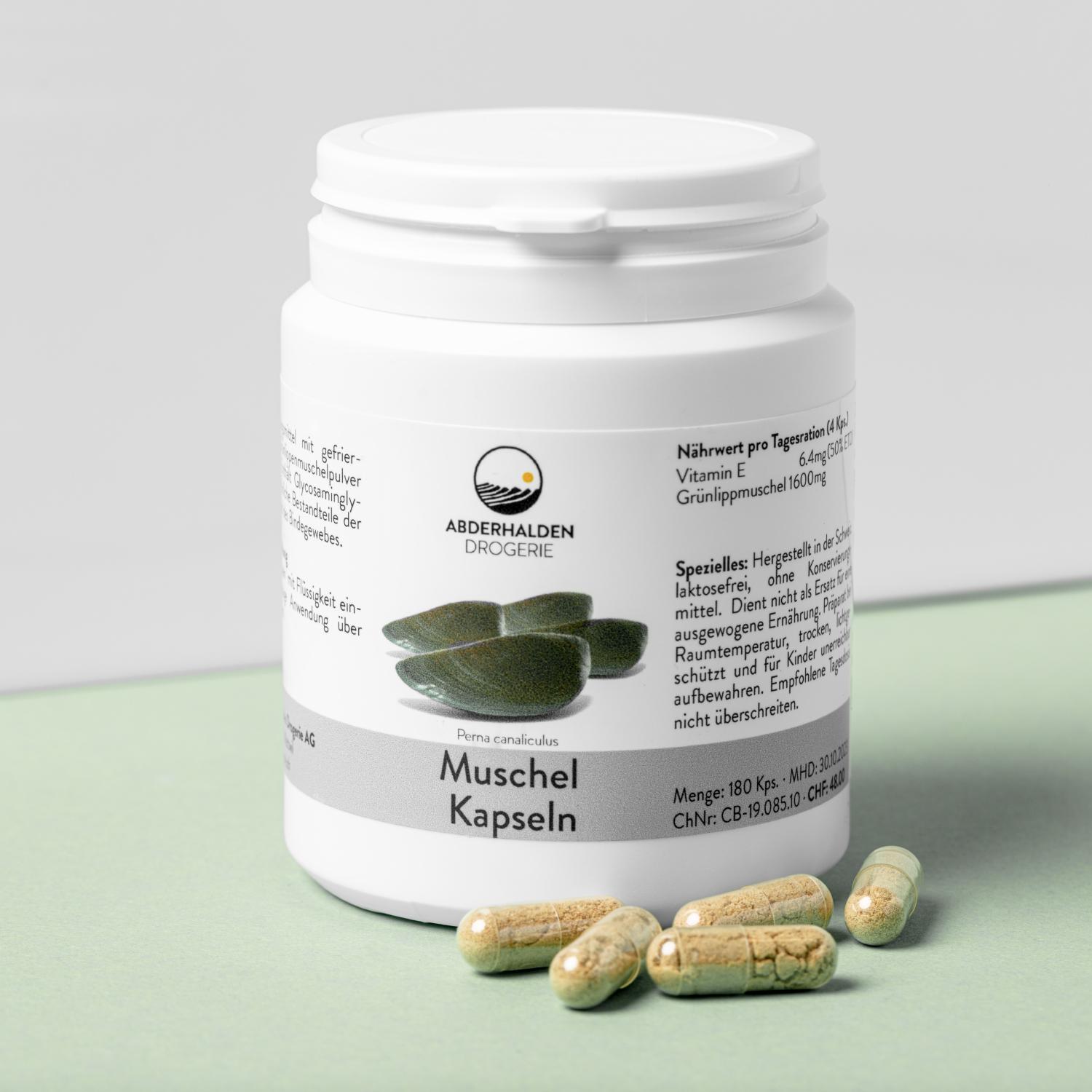 Grünlippmuschel Kapseln