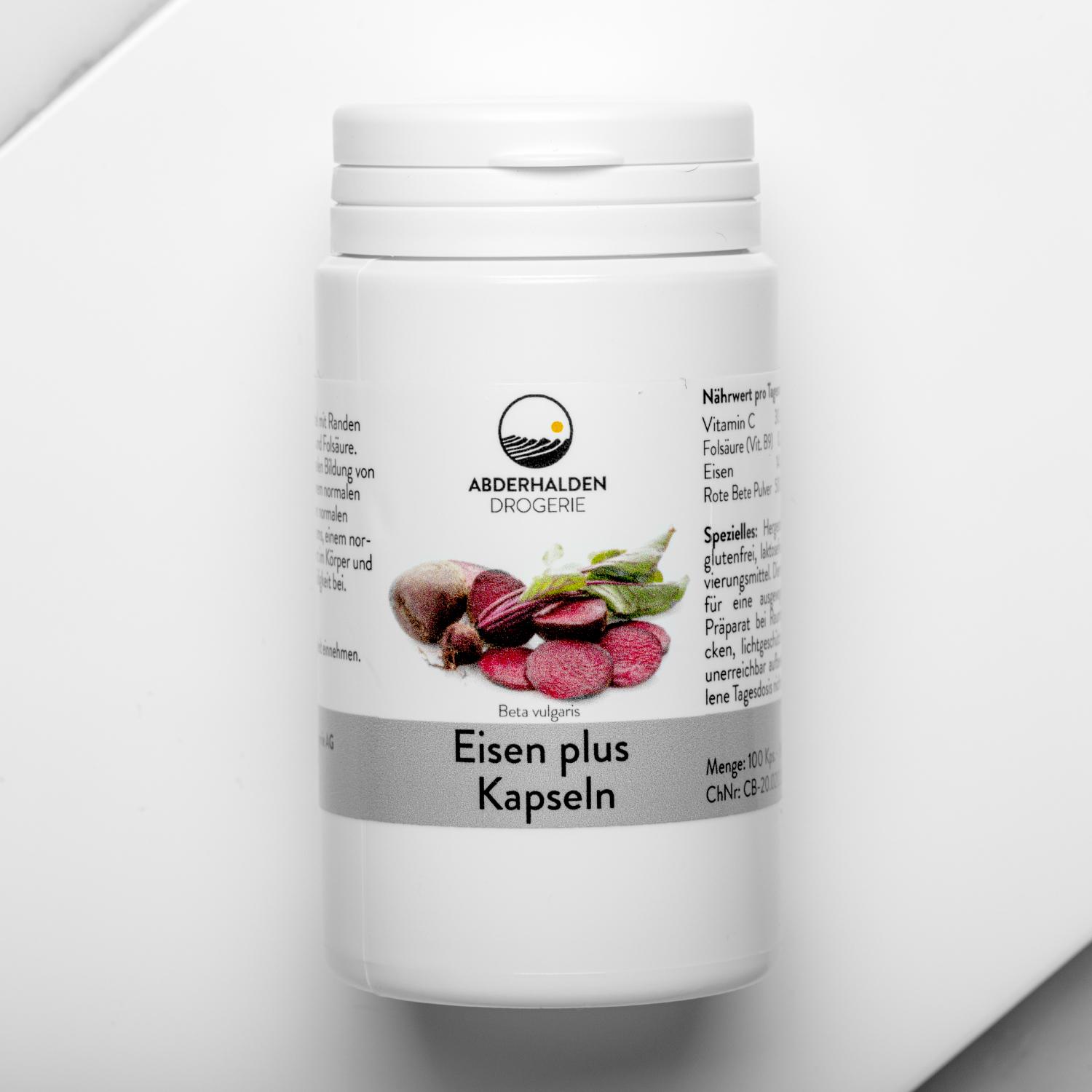 Eisen plus Kapseln