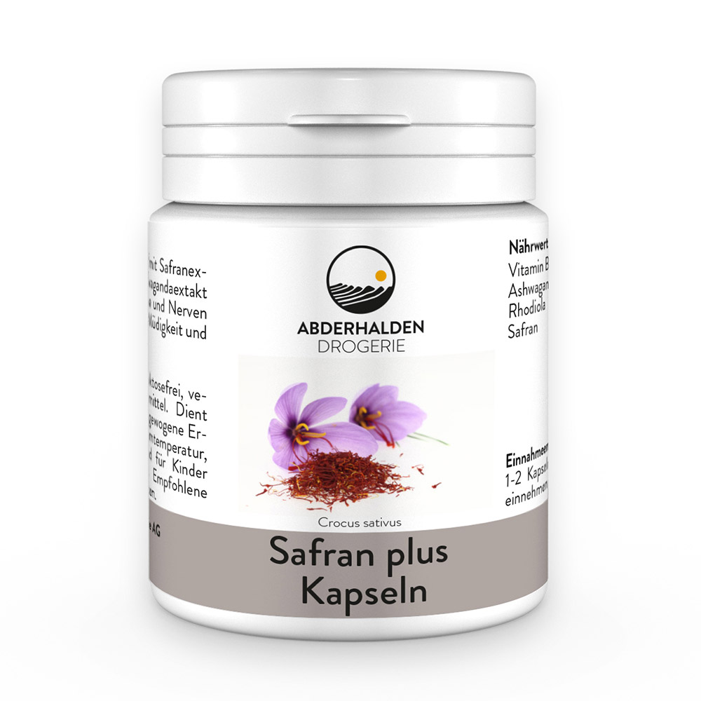 Safran plus Kapseln