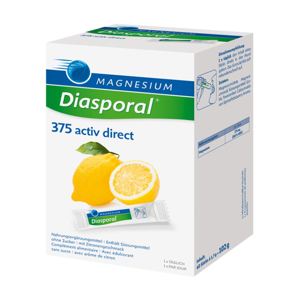 Magnesium Activ Direct Zitrone