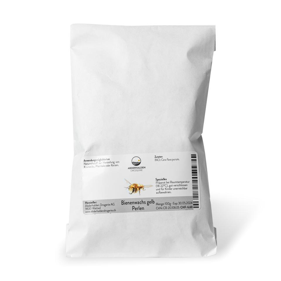 Bienenwachs gelb in Perlen